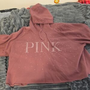 PINK Victoria's Secret Dusty Rose Hoodie